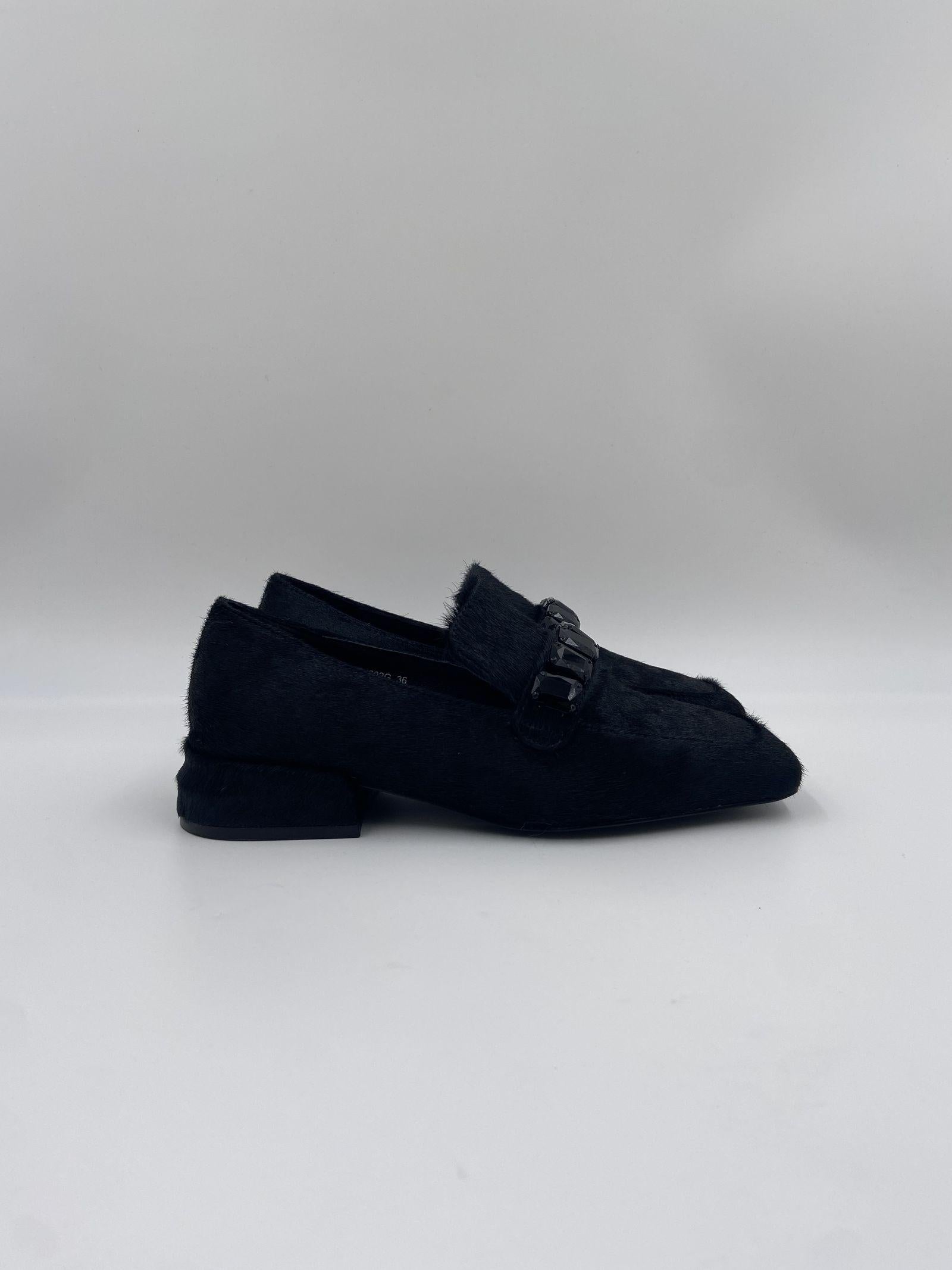 Mocassino in cavallino - Jeannot PJ602G NERO JEANNOT 