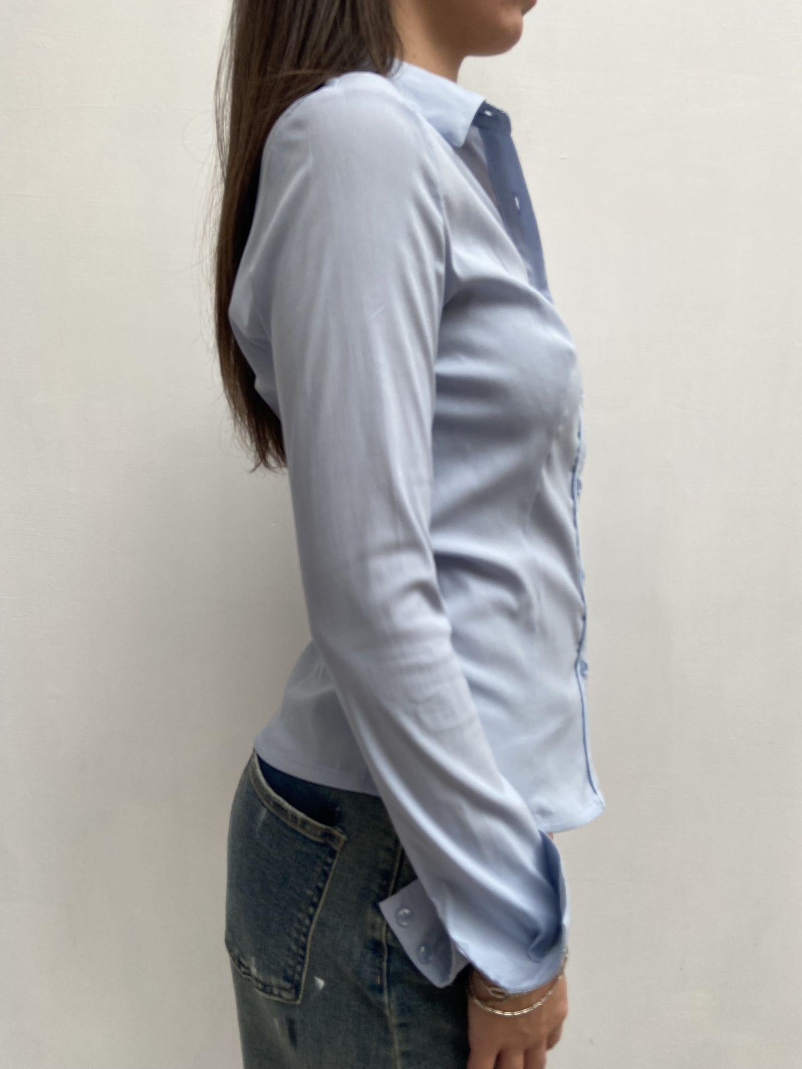 Camicia elasticizzata - Ofelia PARIGI AZZURRO OFELIA 
