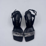 Sandalo punta squadrata - Lella Baldi LT295 NERO LELLA BALDI 