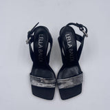 Sandalo punta squadrata - Lella Baldi LT295 NERO LELLA BALDI 