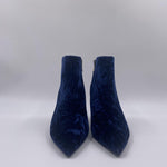 Tronchetto in velluto - Jeannot PJ584C BLU JEANNOT 