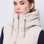 Gilet trapuntato con cappuccio 521BD35008 2212 GAUDI' 