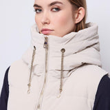 Gilet trapuntato con cappuccio 521BD35008 2212 GAUDI' 