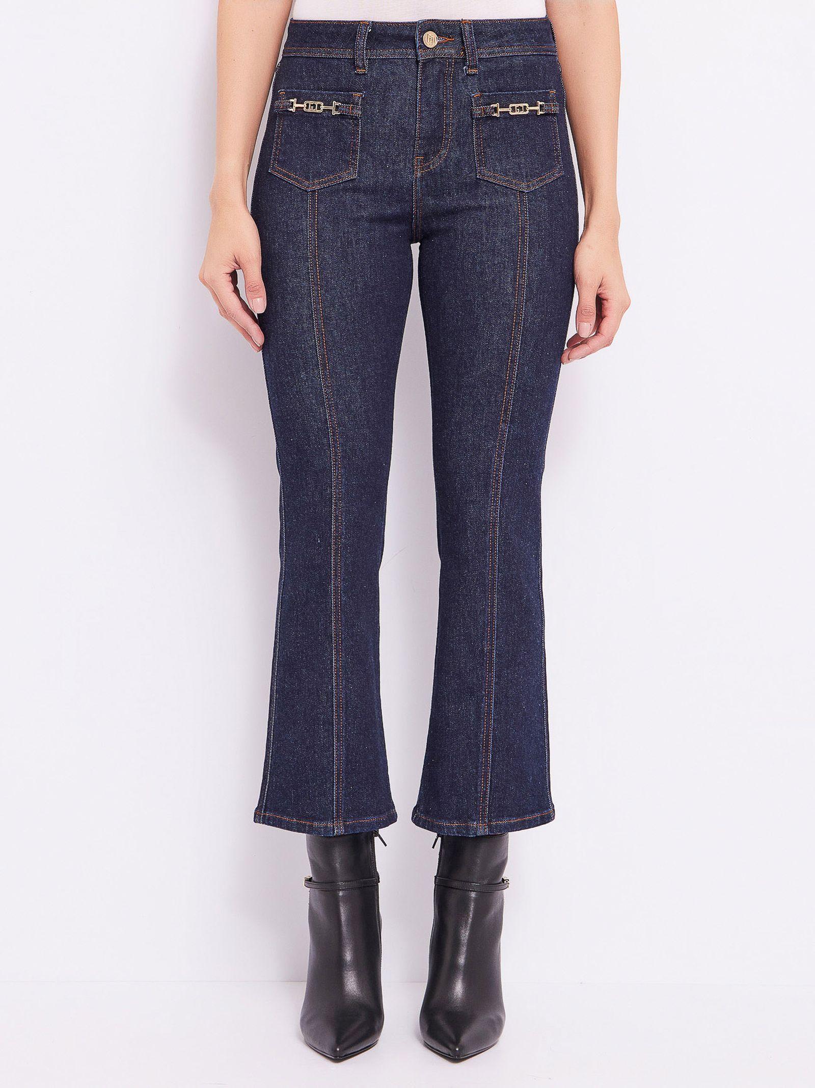 Jeans flare in cotone 421BD26015 00 GAUDI' 