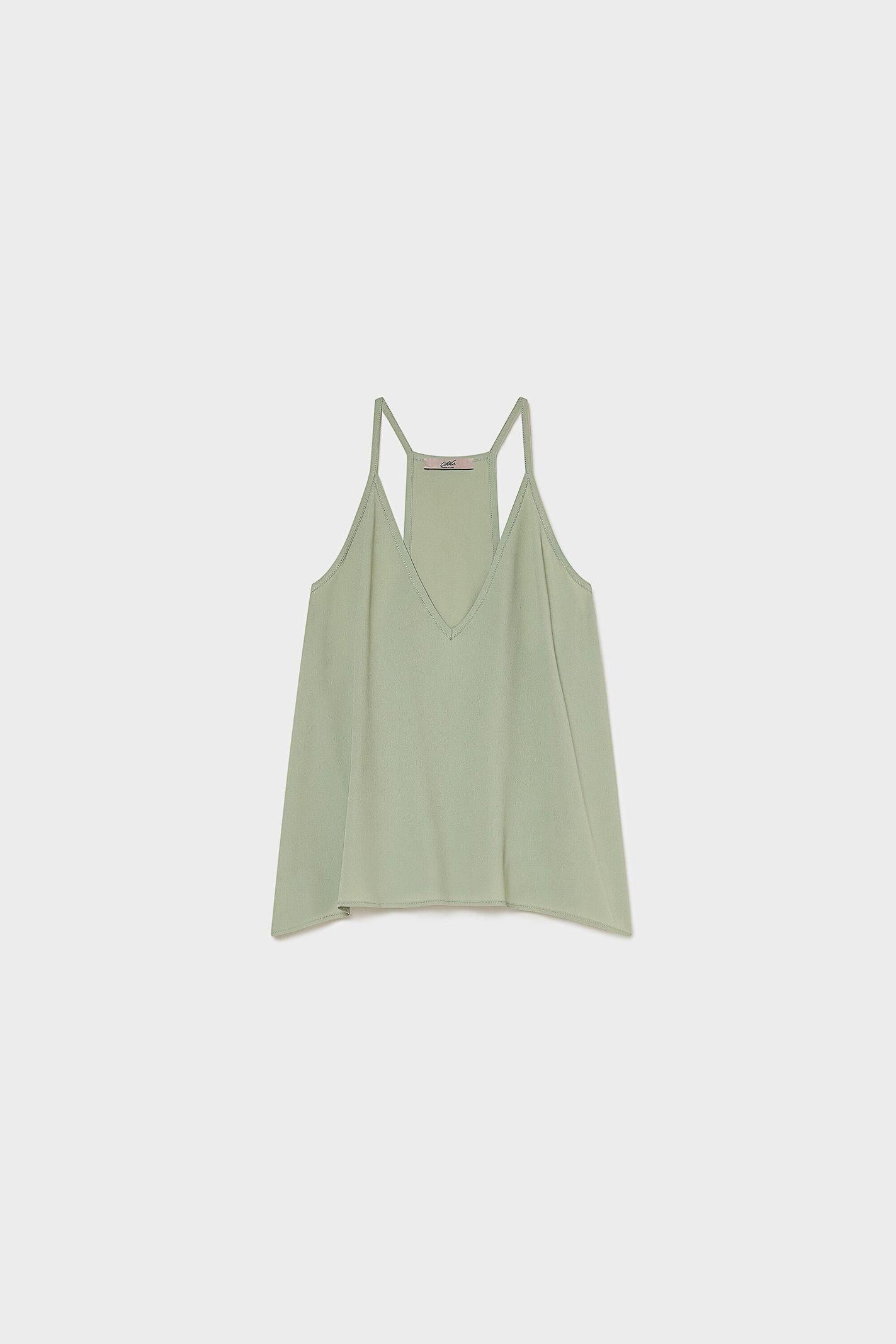 Top in crepe de chine - Carla G VAEM13D6 16 CARLA G. 
