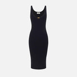 Abito con tulle - Elisabetta Franchi AM62S51E1 110 ELISABETTA FRANCHI 