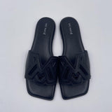 Square Open ciabatta monogram 1G3770D 101 VIC MATIE' 