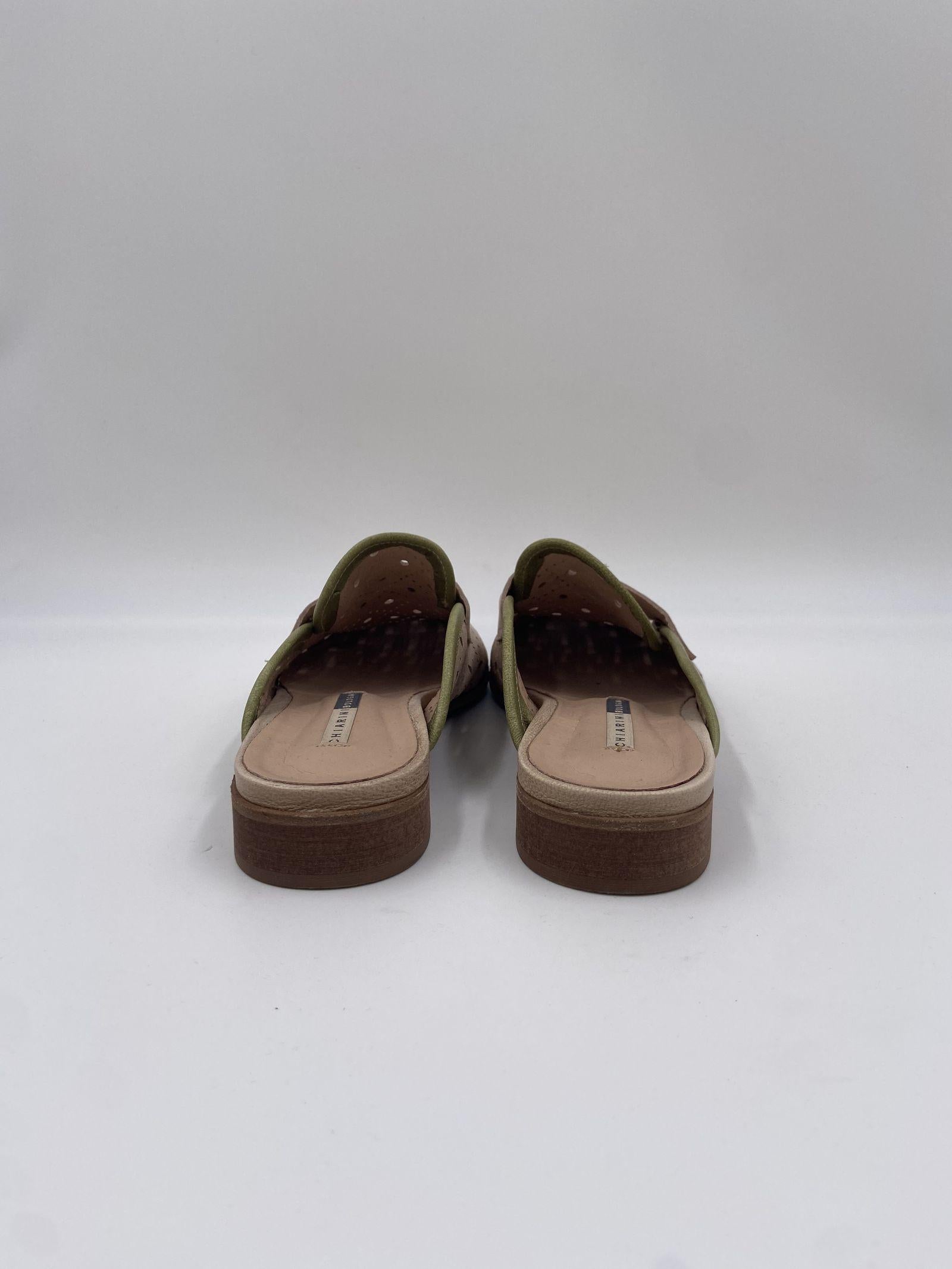 Sandalo traforato 612 BEIGE CHIARINI 