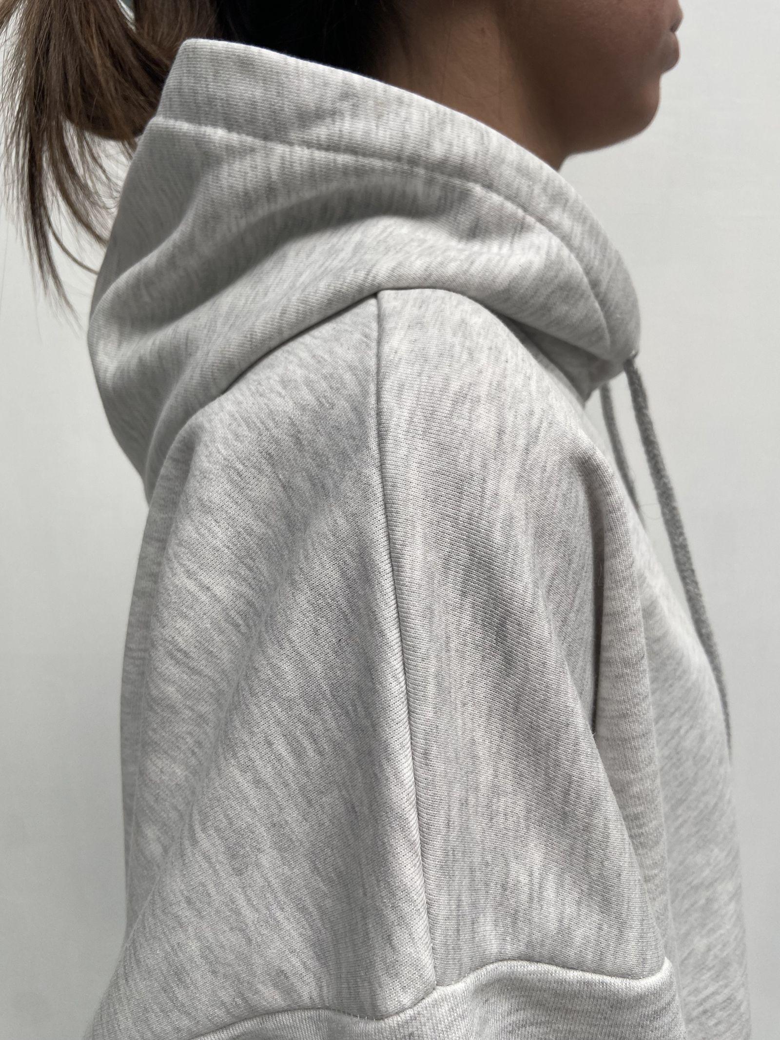 Felpa con cappuccio A1266 GRIGIO OFELIA 