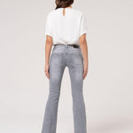Jeans bootcut grigio con lavaggio medio FP24WVA010 D46093553 FRACOMINA 
