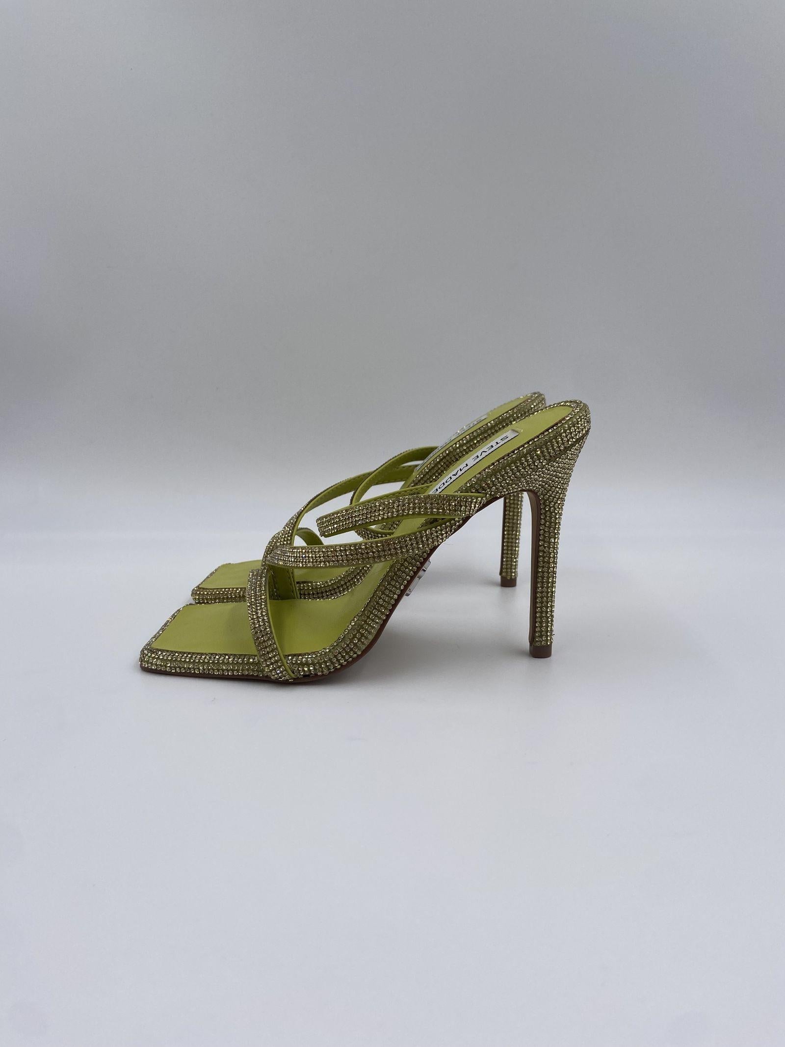 Sandalo Annual con strass SMSANNUAL LIME STEVE MADDEN 