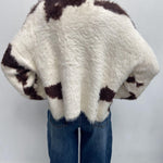 Maglia oversize TU536 PANNAMORO OFELIA 