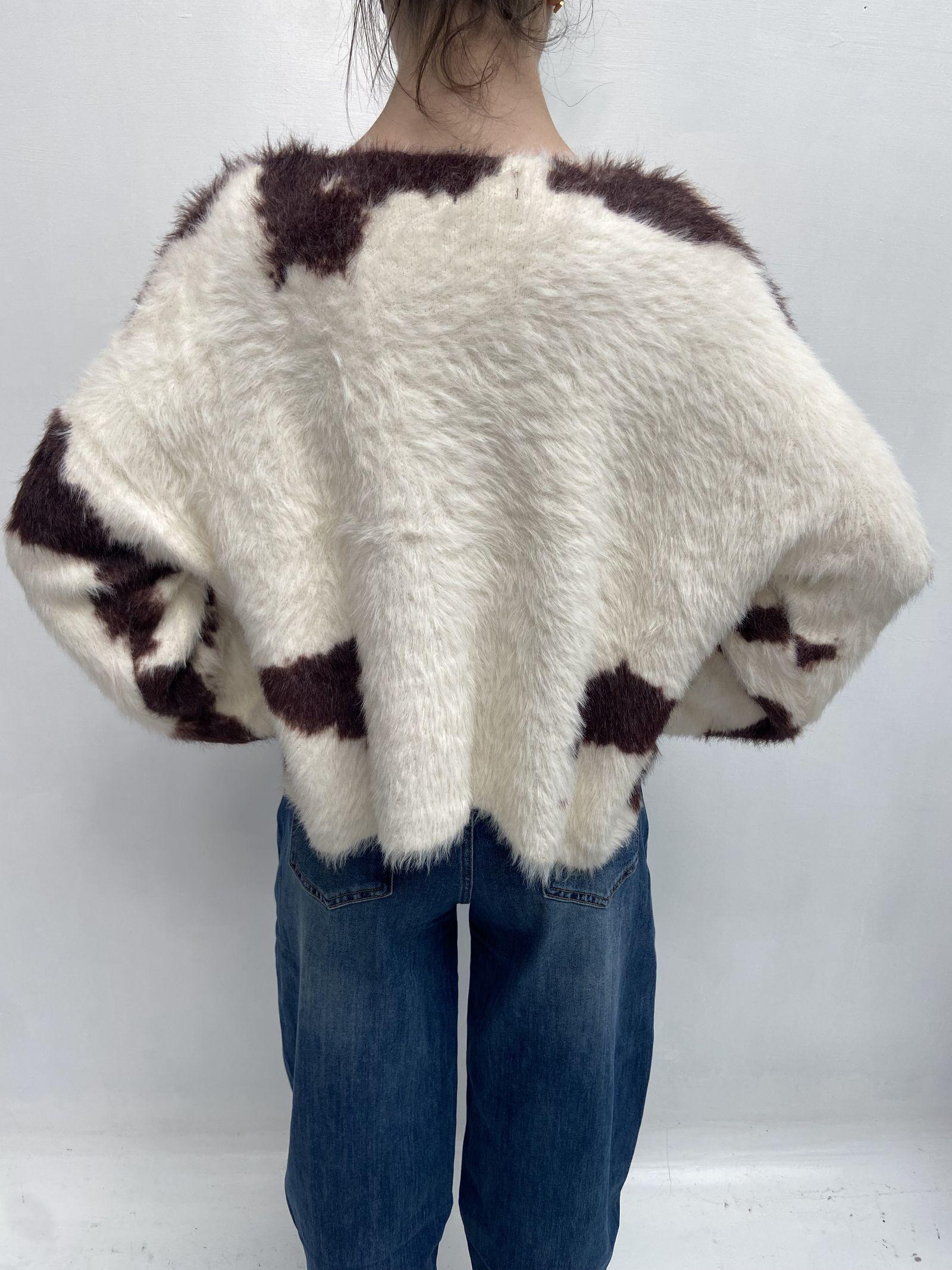 Maglia oversize TU536 PANNAMORO OFELIA 