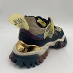 Sneakers verde blu e gialle 033-8004 VERDE JOIAPARIS 