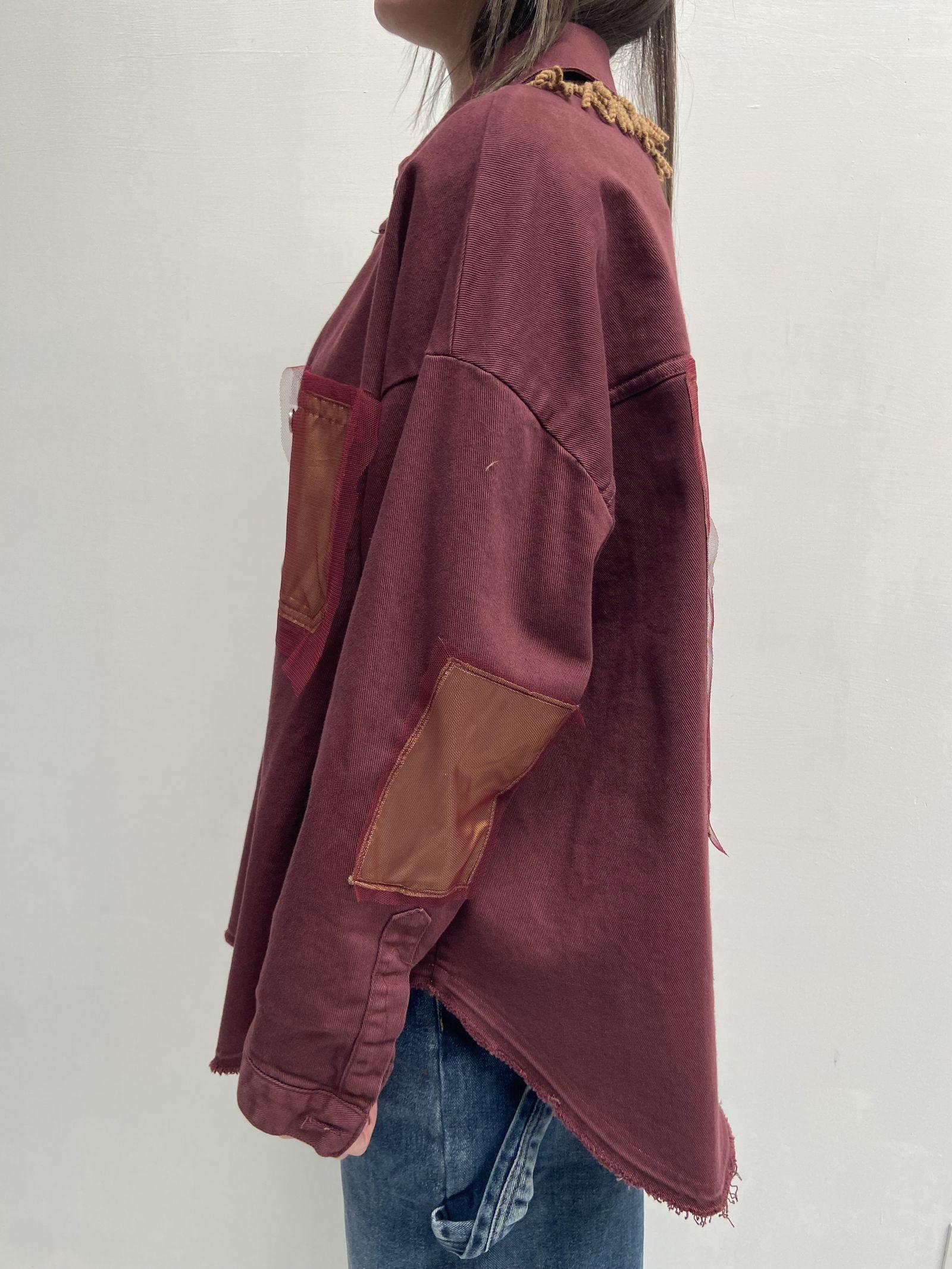 Camicia customizzata - Ofelia GIOIA BORDEAUX OFELIA 