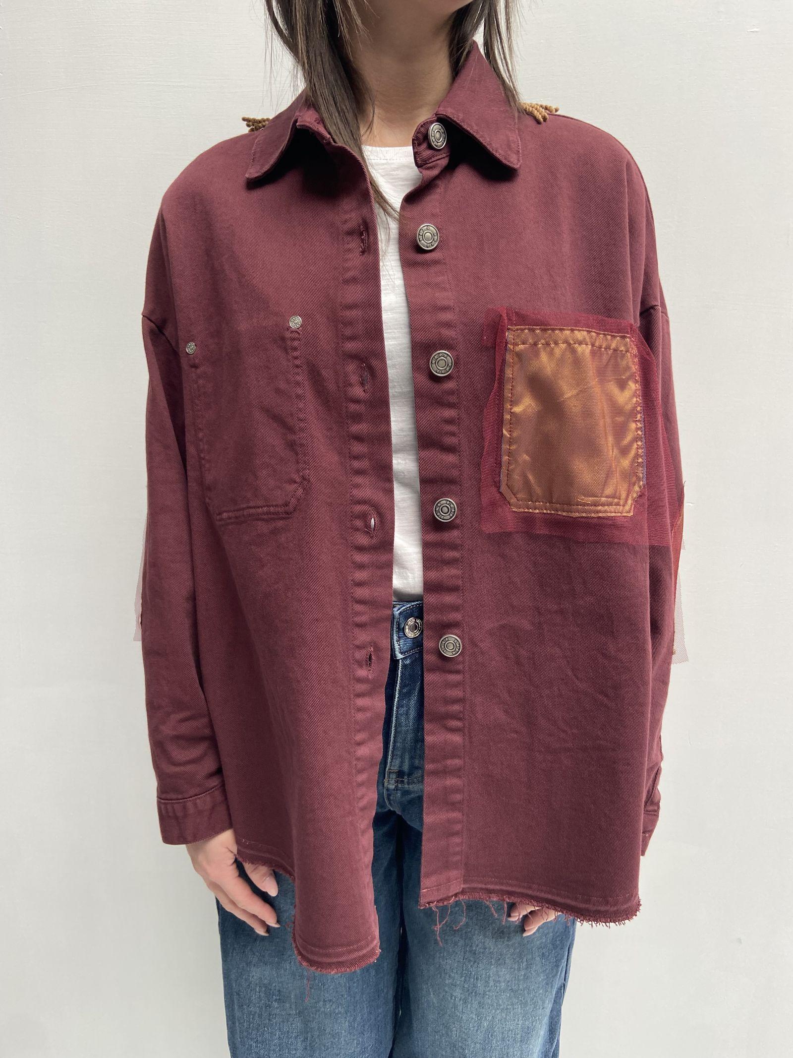 Camicia customizzata - Ofelia GIOIA BORDEAUX OFELIA 