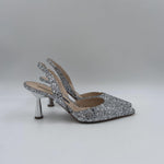 Slingback con mini pietre argento - Chiarini 1176 ARGENTO CHIARINI 