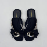 Sandalo rigato fiocco gioiello LS2605051 20N LOLA 