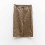 Gonna vita alta EFW250303 VERDEOLIVA ELEH 