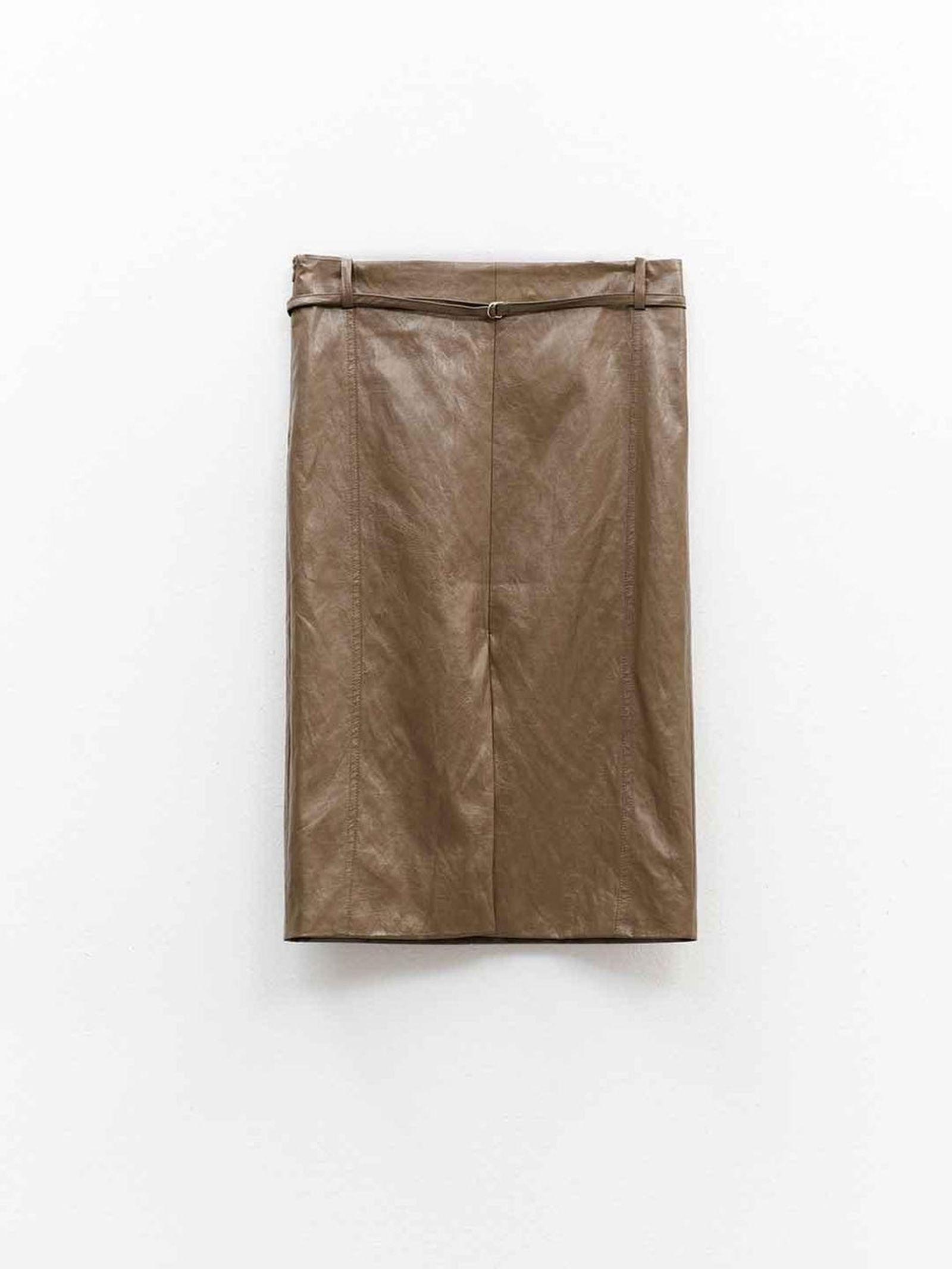 Gonna vita alta EFW250303 VERDEOLIVA ELEH 