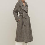 Cappotto lungo in caban resca SAIM31 D1 10 CARLA G. 