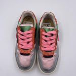 Sneakers argento arancio e verde F066-0203 ROSAVERDE CLJD 