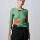 Maglia con trattamento handmade
