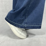 Jeans a palazzo vita alta