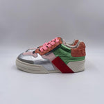 Sneakers argento arancio e verde F066-0203 ROSAVERDE CLJD 