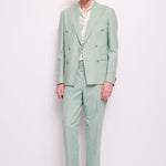 Completo doppio petto in lino 511GU15001 4550 GAUDI' 