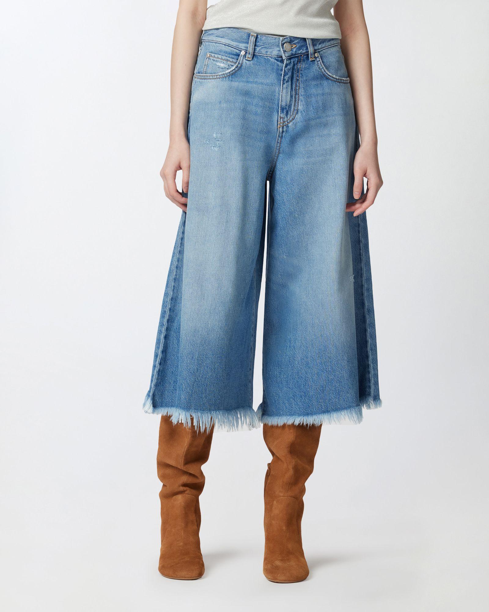 Bermuda in denim - Pinko 104646-A2DZ PJO PINKO 