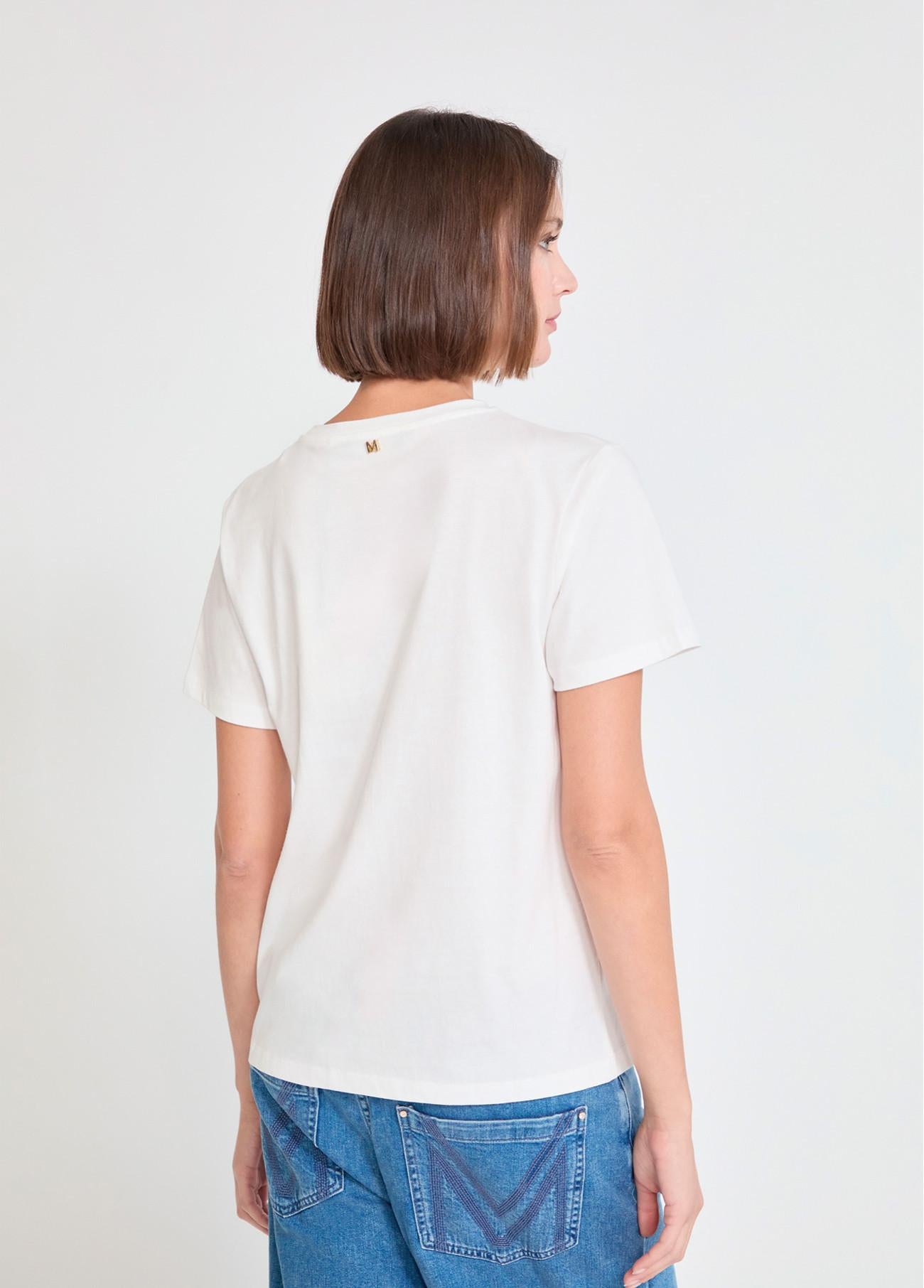 T-shirt con perline - Maite MS2615009 00B MAITE 