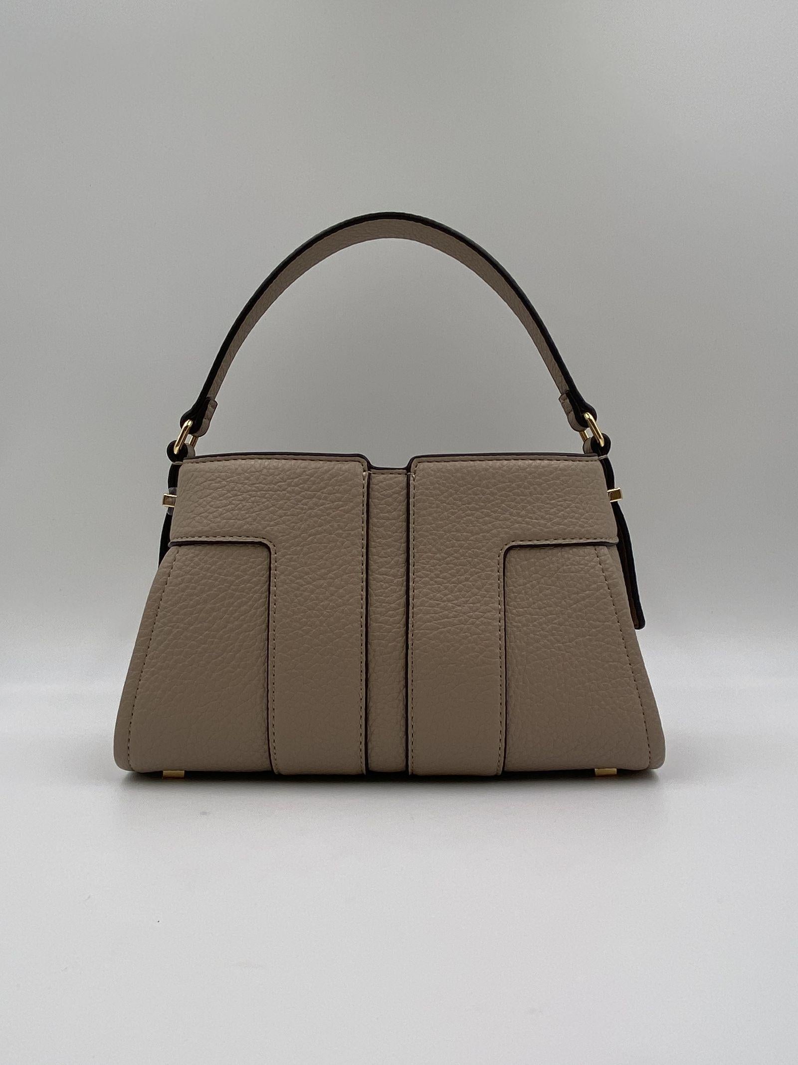 Borsa tote piccola con logo - Elisabetta Franchi BS06A51E2 DC4 ELISABETTA FRANCHI 