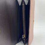 Portafoglio zip-around in nappa chevron - Pinko 100882-A0GK O81Q PINKO 