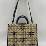 Borsa Shopper in tessuto jacquard - Elisabetta Franchi BS15A41E2 BD9 ELISABETTA FRANCHI 