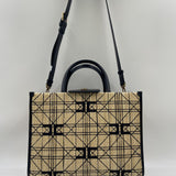 Borsa Shopper in tessuto jacquard - Elisabetta Franchi BS15A41E2 BD9 ELISABETTA FRANCHI 