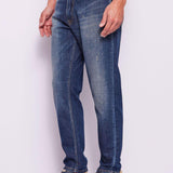 Jeans tapared con lavaggio used