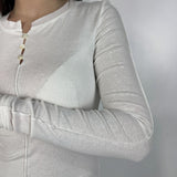 Maglia serafino - Eleh SS260264 BIANCO ELEH 