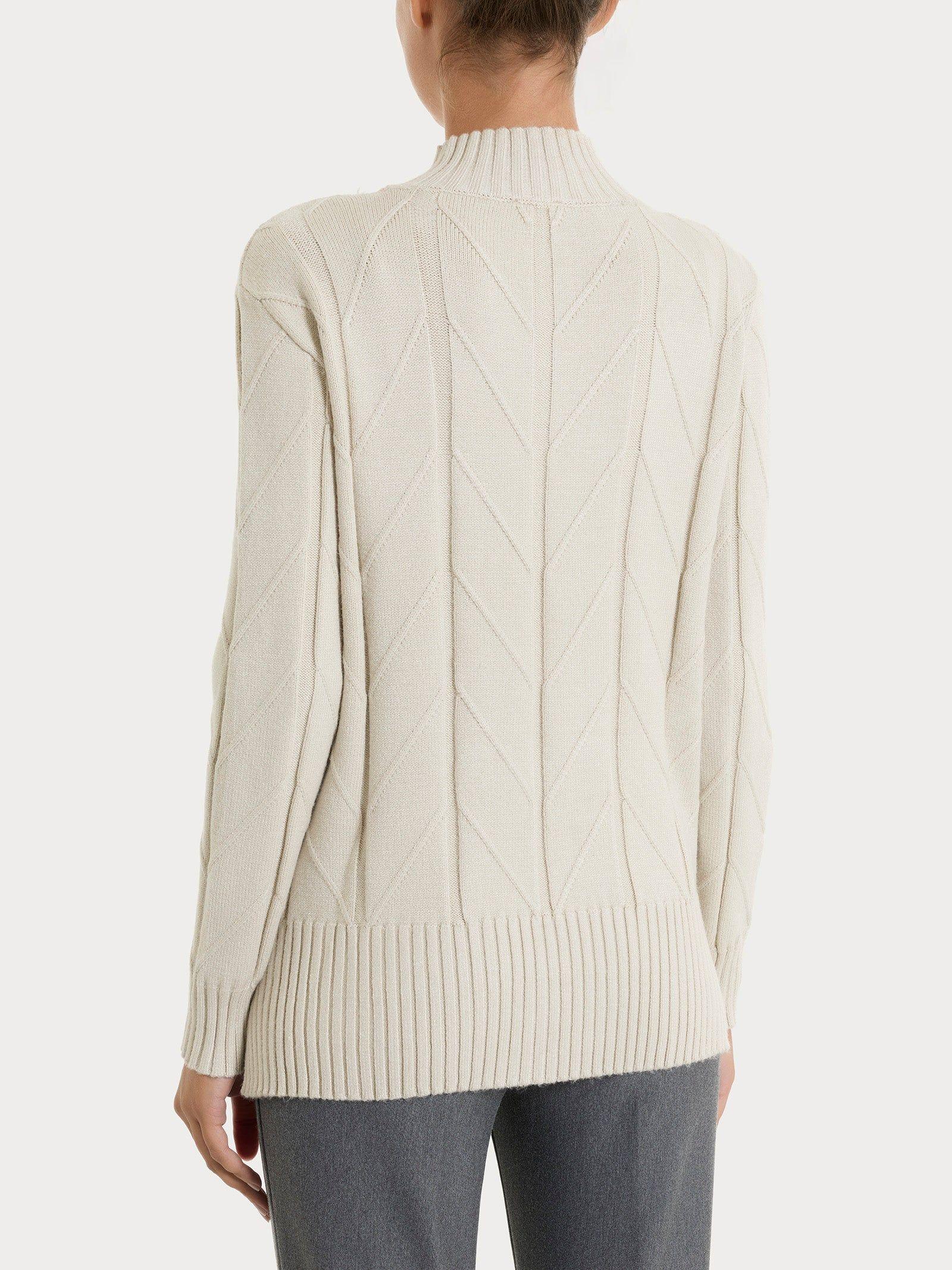 Lupetto con punto spiga DQ66MVFW25 786M RAGNO 