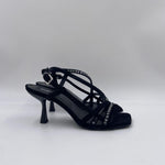 Sandalo scamosciato con strass - Pinko 100670-A0NZ Z99 PINKO 