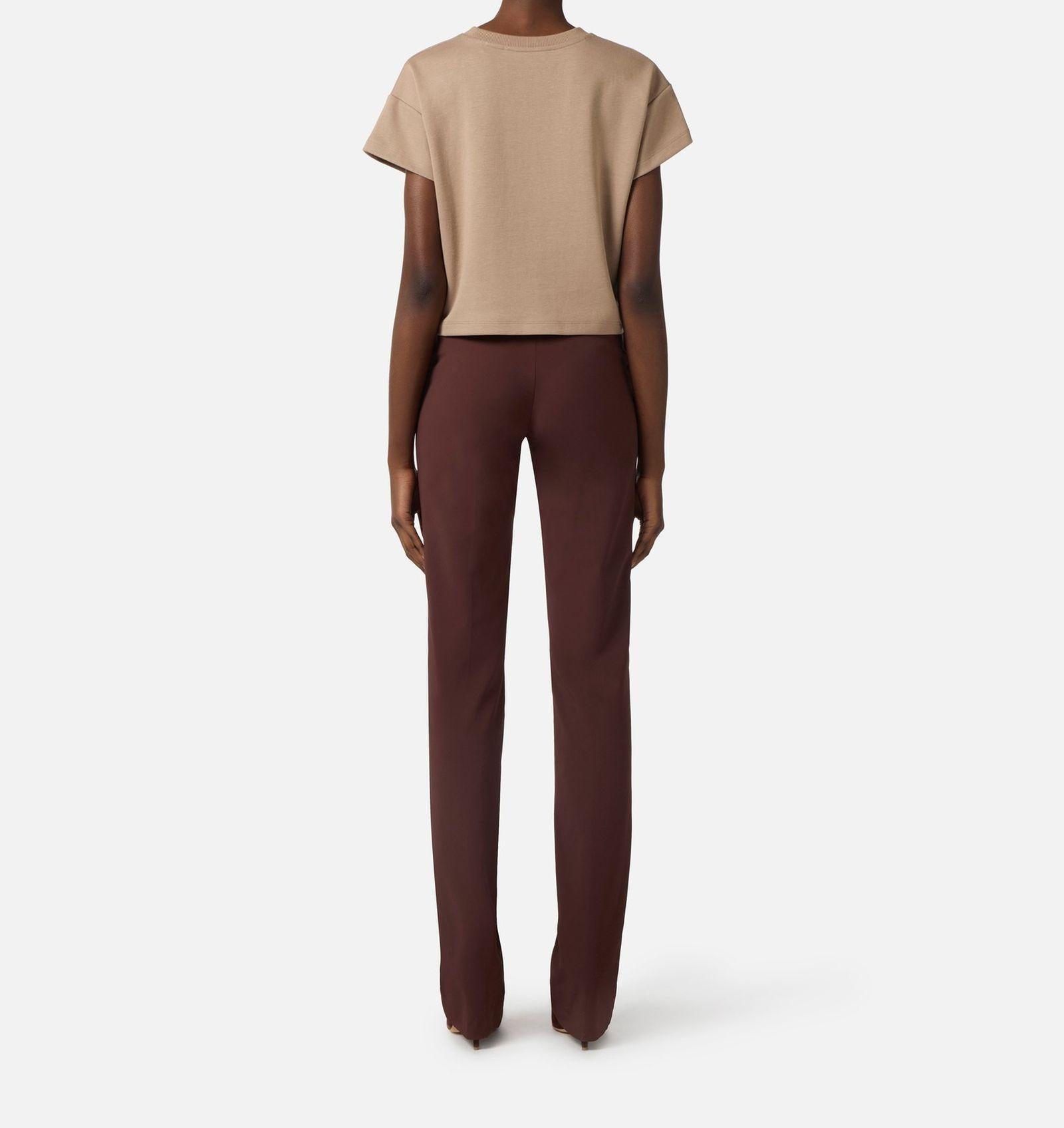 Pantalone in tessuto tecnico - Elisabetta Franchi PA17261E2 644 ELISABETTA FRANCHI 