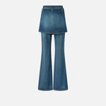 Jeans con minigonna rimovibile 105661A2U0 PJZ PINKO 