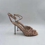 Sandalo tacco strass