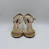 Sandalo pelle laminata 8X0015L031 Y360 PATRIZIA PEPE 