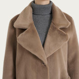 Cappotto double face con revers DQ48KLFW25 950 RAGNO 