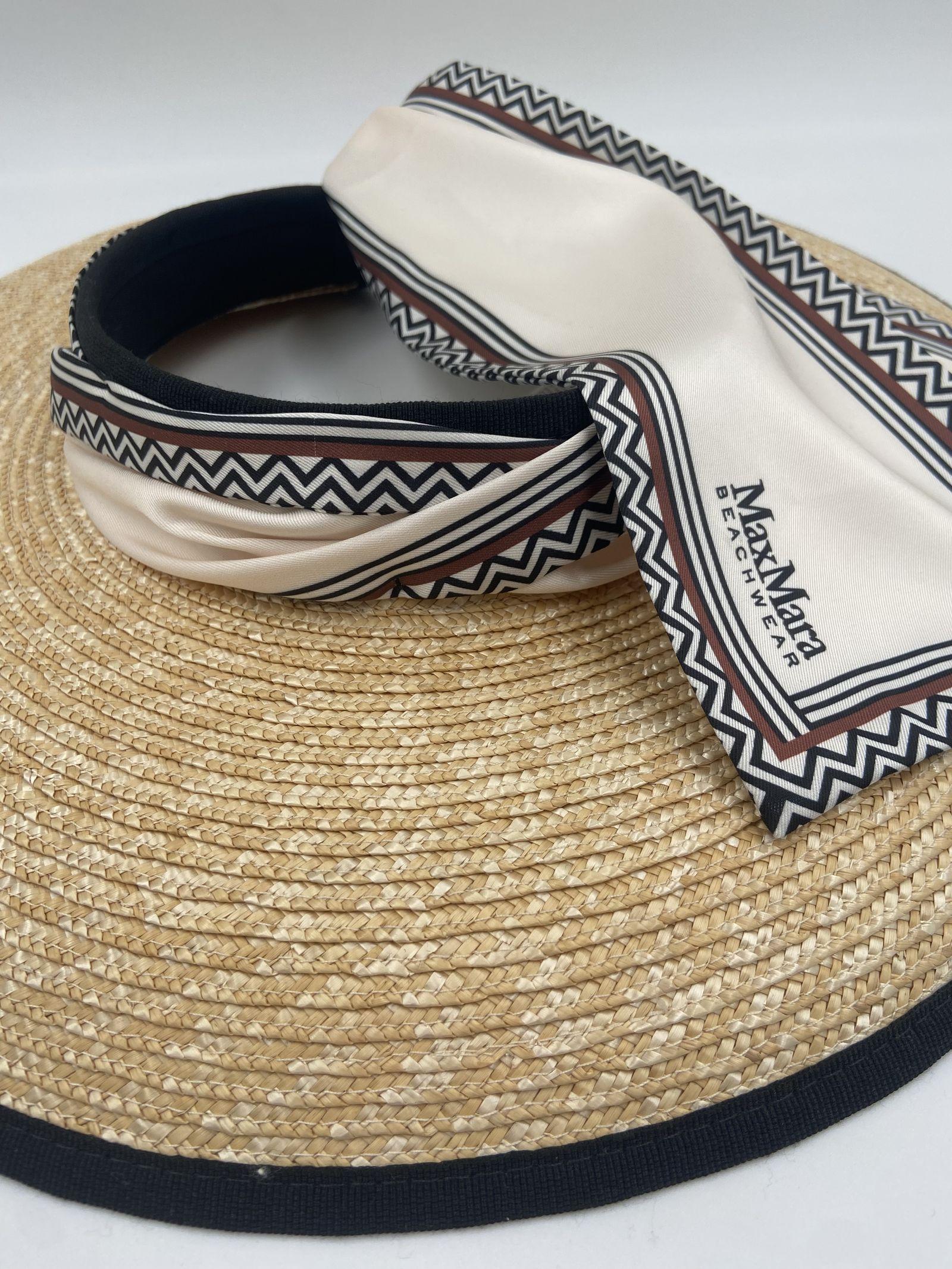 Cappello da mare Siro con fusciacca logata - Max Mara SIRO 001 MAX MARA 