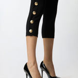 Leggings con bottoni metallici 105520A24C Z99 PINKO 