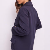 Giacca in scuba doppiopetto 511BD34002 3966 GAUDI' 