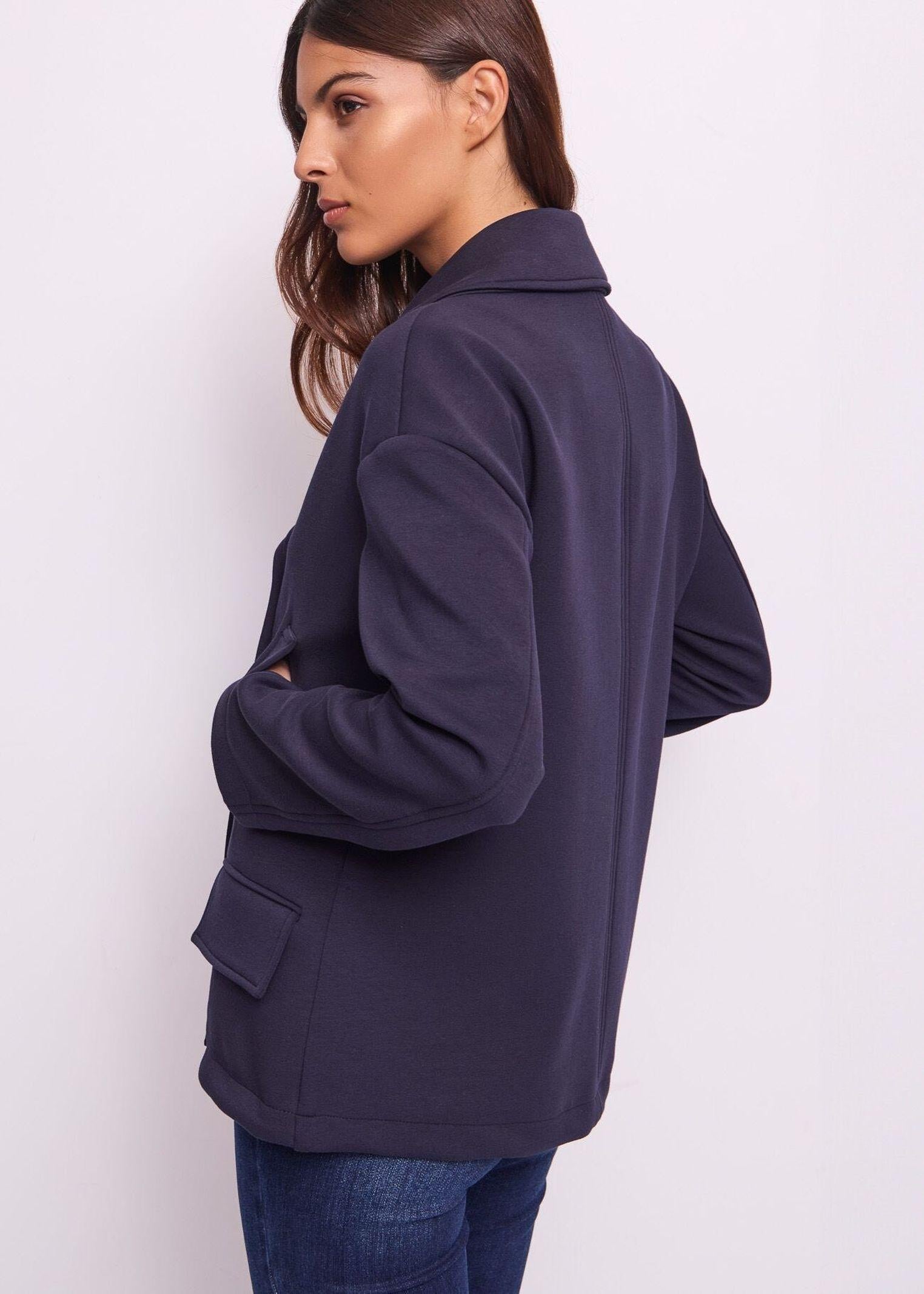 Giacca in scuba doppiopetto 511BD34002 3966 GAUDI' 