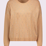 Maglia con logo strass 521BD53003 2369 GAUDI' 